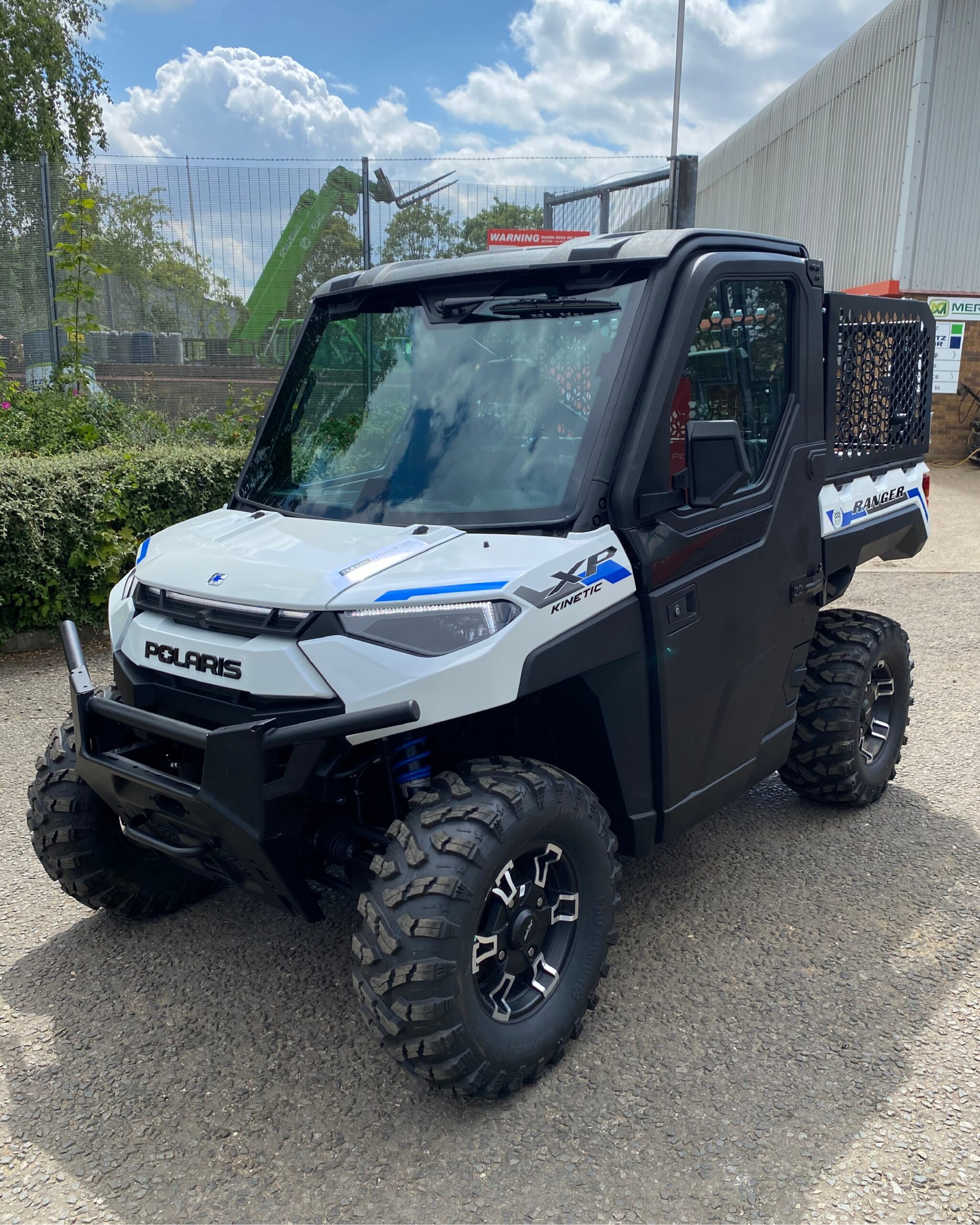 Polaris 2024 XP Kinetic Hero Tractor in field