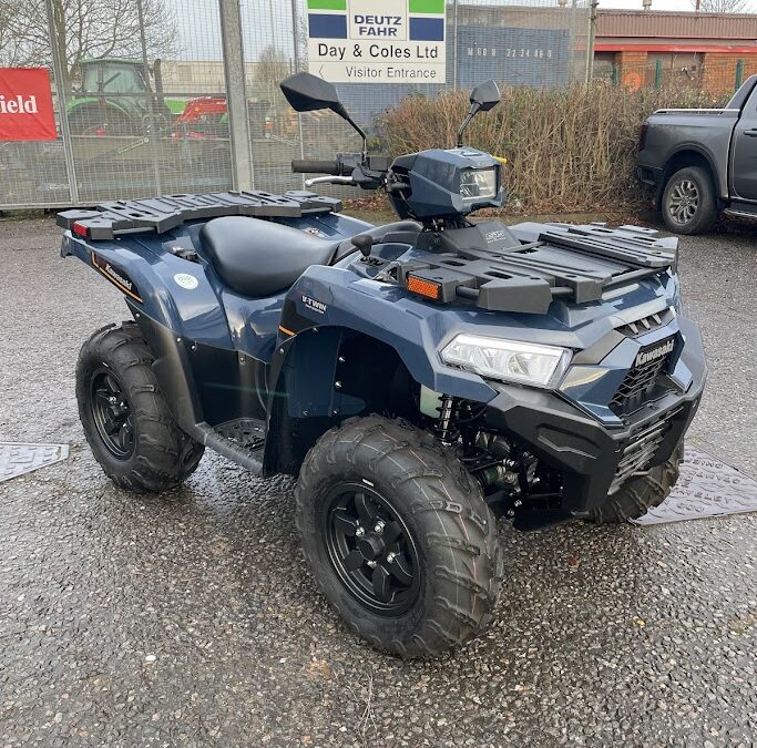 Ex-Demo Kawasaki Brute force 750 – Road legal